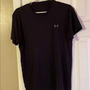Black workout shirt